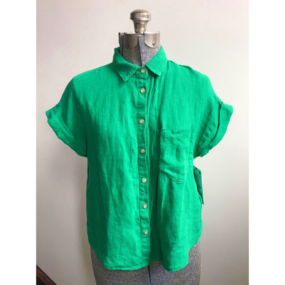 Zara Kelly Green Shirt